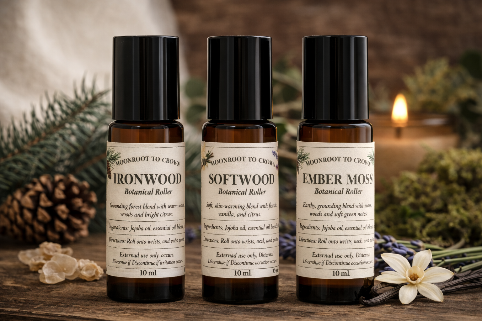Botanical Roller Perfume Collection