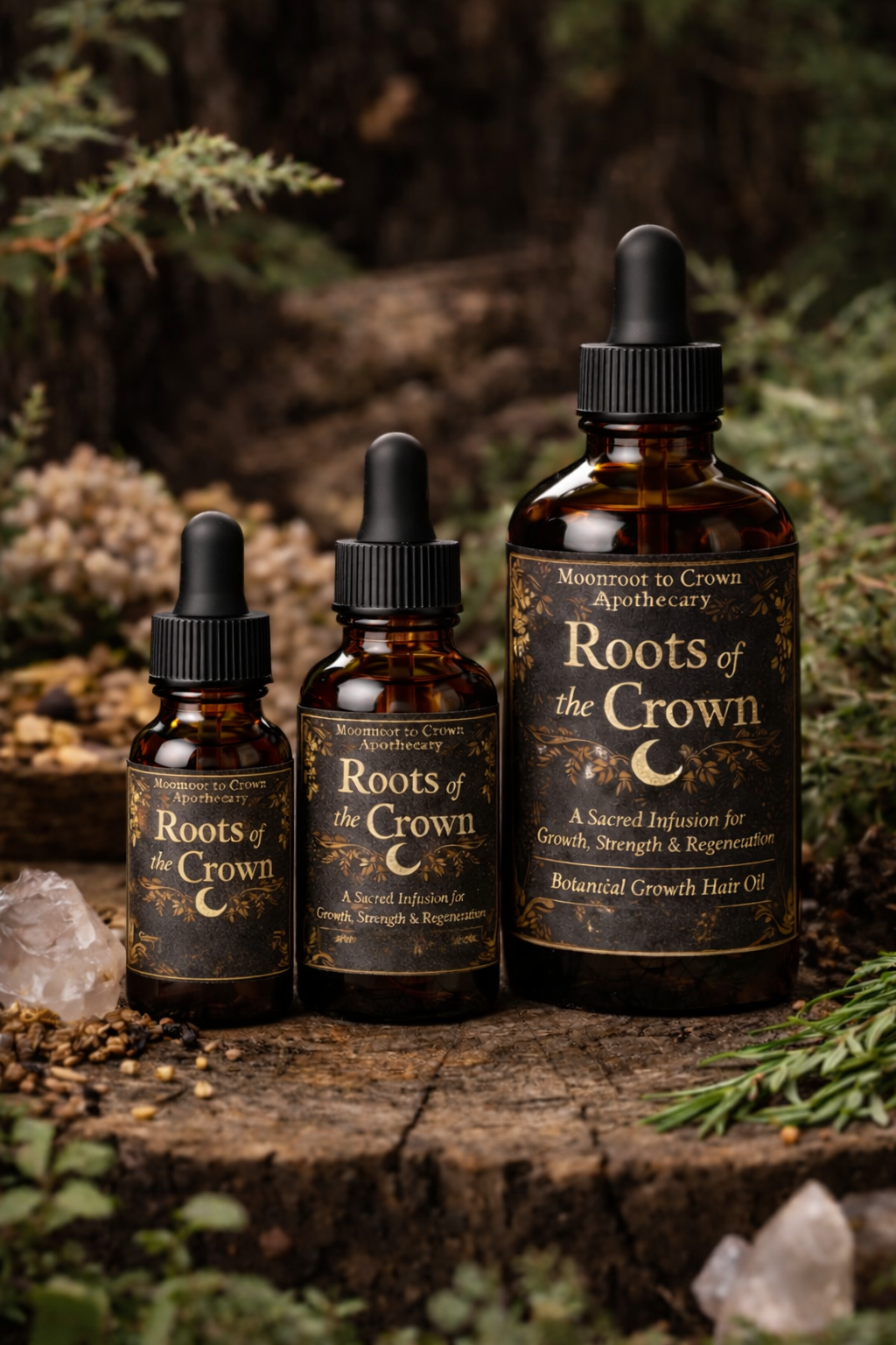 Roots of the Crown Botanical Growth Hair Oil